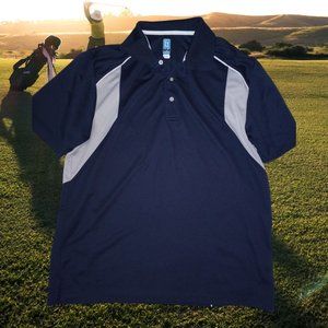 PGA Tour Golf shirt.  Blue and grey.  Size XL.  Used, good condition